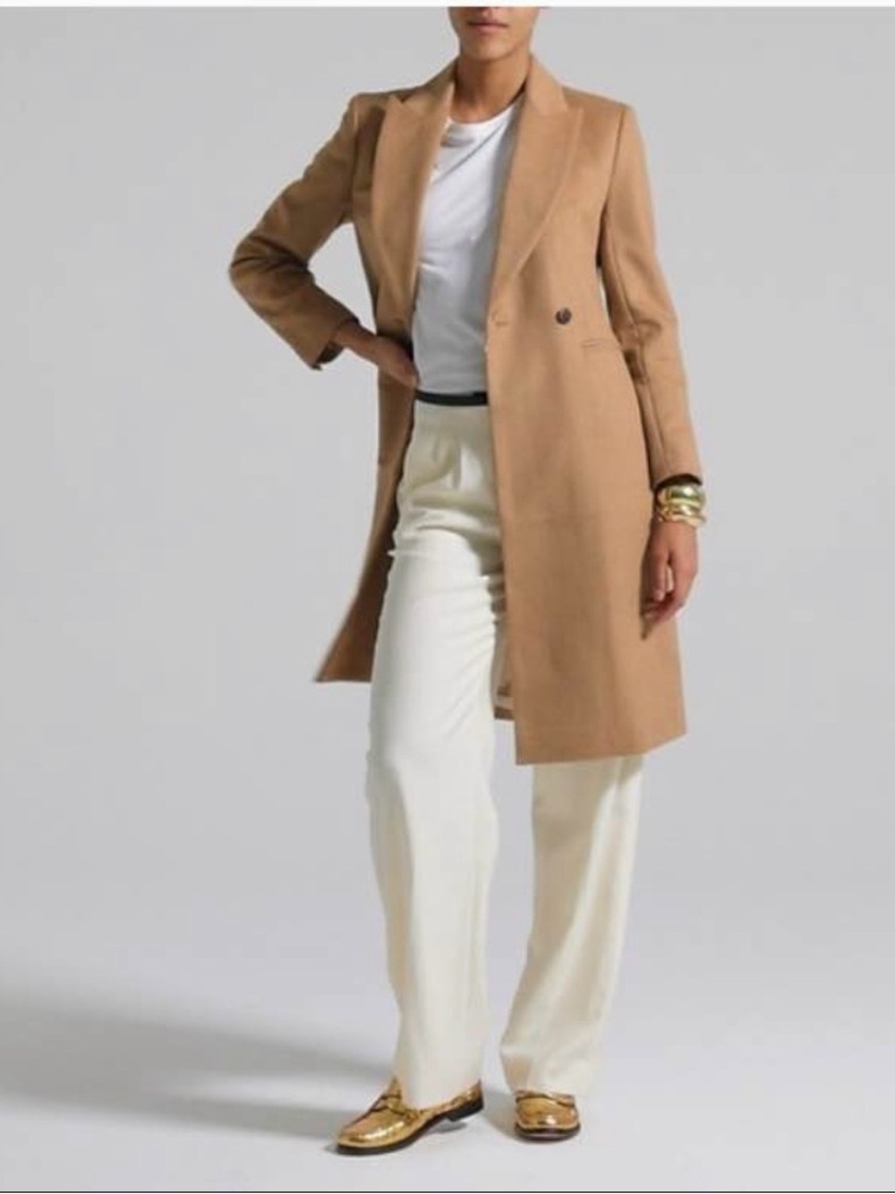 J Crew Mario Belluci Top Coat in Italian Wool